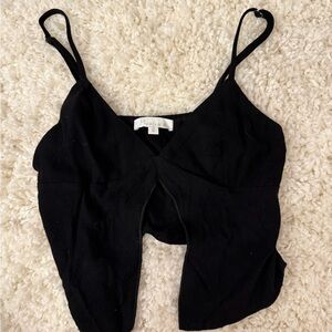 Black Crop Top
